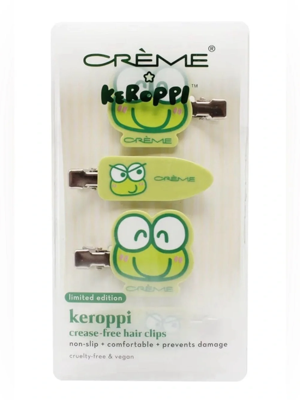 The Crème Shop Hair Clips X Keroppi - Hair Clips -